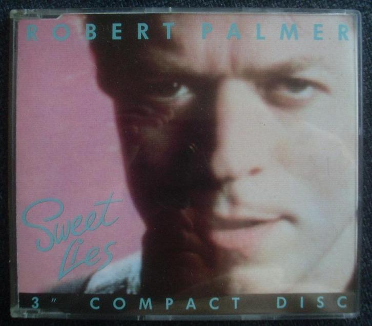 Robert Palmer - Sweet Lies (3" CD-single) 3 tracks + adapter, Cd's en Dvd's, Cd Singles, Zo goed als nieuw, Rock en Metal, 1 single