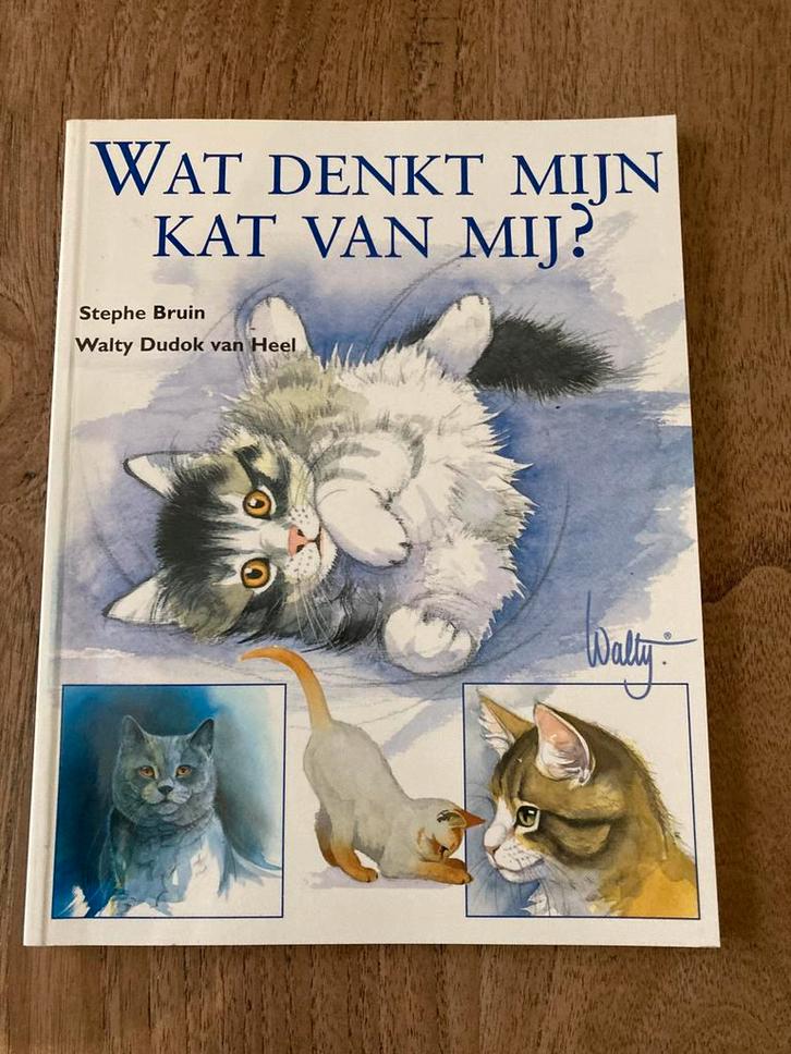 Wat denkt mijn kat van mij? - Boek over kattengedrag, Boeken, Dieren en Huisdieren, Zo goed als nieuw, Katten, Ophalen of Verzenden