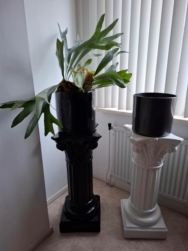 Decoratieve zuilen met plantenbak, Huis en Inrichting, Woonaccessoires | Zuilen en Pilaren, Gebruikt, Ophalen of Verzenden