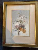 Franse aquarel, 19e eeuw, (omgeving) Jean-Pierre Redouté?, Antiek en Kunst, Ophalen of Verzenden