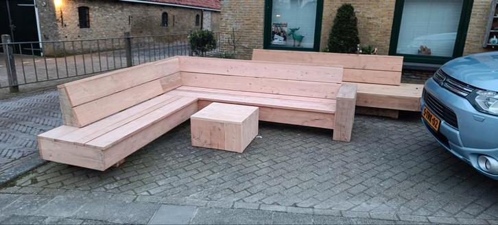Douglas lounge tuin banken, Tuin en Terras, Tuinsets en Loungesets, Nieuw, Hout, Bank, Hocker, Stoel, Ophalen