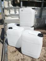 Stevige kunststof jerrycans 15 en 10 liter stapelbaar, Ophalen of Verzenden, Nvt, Nvt, Nvt