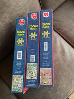 Puzzels Jan van Haasteren 1500 stukjes, Ophalen, 500 t/m 1500 stukjes, Zo goed als nieuw, Legpuzzel