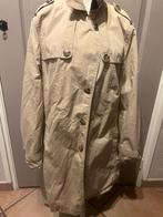 Basler Beige trenchcoat geruite kraag maat: 44  Kleur: beige, Ophalen of Verzenden, Zo goed als nieuw, Maat 42/44 (L), Beige