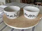 Nieuw! Bastion Collections 2 schaaltjes 'Beautiful Morning', Huis en Inrichting, Keuken | Servies, Keramiek, Nieuw, Ophalen of Verzenden