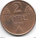 *norway 2 ore 1922 km 371 vf+, Verzenden, Overige landen, Losse munt