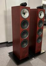 Bowers & Wilkins. B&W 702 S2 Kleur Rosenut, Front, Rear of Stereo speakers, Bowers & Wilkins (B&W), Zo goed als nieuw, 120 watt of meer