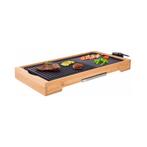 Tristar Bamboo Grill XL, Verzenden, Vaatwasmachinebestendig, Zo goed als nieuw, Tafelgrill