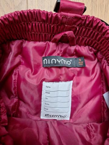 Minymo skibroek 110 beschikbaar voor biedingen