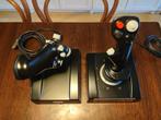 Thrustmaster HOTAS Cougar Stick + Throttle, Computers en Software, Joysticks, Ophalen, Gebruikt, Thrustmaster TCA