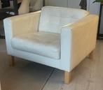 Fauteuil leer, Huis en Inrichting, Fauteuils, Ophalen, Minder dan 50 cm, Gebruikt, Leer
