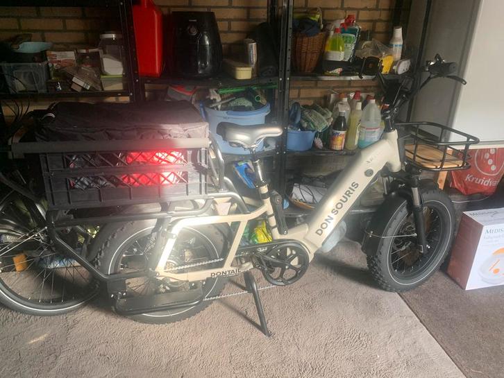 Don Souris DonTail Matte Beige kleur, Fietsen en Brommers, Elektrische fietsen, Zo goed als nieuw, Overige merken, Ophalen of Verzenden