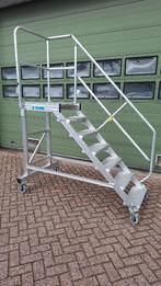 Bordestrap Platformtrap boottrap 7 treden 152 cm Zarges, Ophalen, Gebruikt, H.O.Albert Ale Slotema, Trap