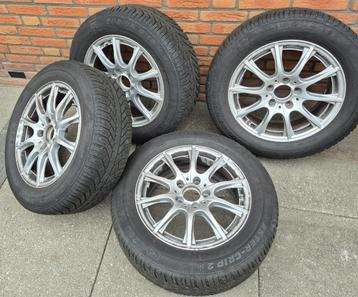 Set van 4 winterbanden met Velgen 205/60/ R16 Mercedes TOP ! beschikbaar voor biedingen