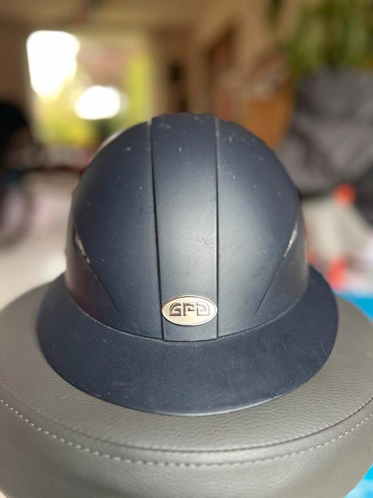 GPA paardrijcap, navy, Dieren en Toebehoren, Paardrijkleding, Cap, Dressuur, Ophalen of Verzenden