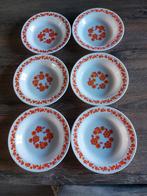 6 diepe arcopal lotus borden., Ophalen of Verzenden