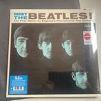 LP MEET the BEATLES blauw vinyl USA target NIEUW in plastic, Cd's en Dvd's, Vinyl | Pop, Ophalen of Verzenden, 1960 tot 1980, Nieuw in verpakking