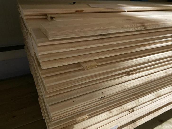 Goedkope vellingdelen 16x107mm | 400cm | Slechts €2,25 p/m i, Doe-het-zelf en Verbouw, Hout en Planken, Nieuw, Plank, Vuren, 300 cm of meer