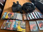 PC Game Stuur + Games - Raceplezier!, Ophalen, Gebruikt, 1 speler, Racen en Vliegen