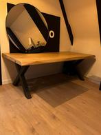 houten tafel, Huis en Inrichting, Tafels | Eettafels, 200 cm of meer, Rechthoekig, Ophalen of Verzenden, Zo goed als nieuw