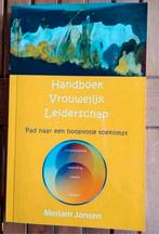 Meriam Jansen - Handboek vrouwelijk leiderschap NIEUW VASTE, Boeken, Ophalen of Verzenden, Nieuw