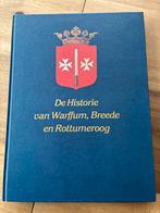Historie Warffum, Breede & Rottumeroog, Boeken, Ophalen of Verzenden, 20e eeuw of later, Zo goed als nieuw