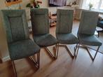 4 Henders & Hazel Eetkamerstoelen, Ophalen, Gebruikt, Vier, Metaal