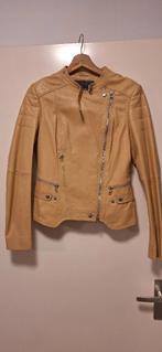 Nieuwe leren jas m M, Maat 38/40 (M), Goosecraft, Geel, Nieuw