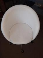 kinder bureaustoel, Ophalen, Zo goed als nieuw, Wit, Bureaustoel