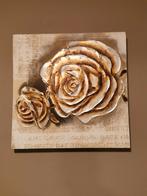 Canvas met rozen, Ophalen