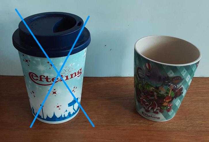 Efteling Drinkbeker, Verzamelen, Efteling, Ophalen of Verzenden