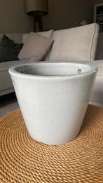 Vintage (hang)bloempot, Tuin en Terras, Bloempotten, Ophalen, Zo goed als nieuw, Rond