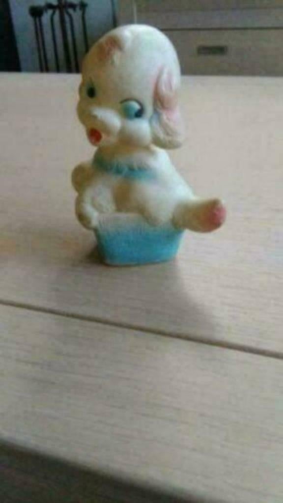 Rubberen knijphondje, Ophalen of Verzenden, Nieuw, Jongen of Meisje