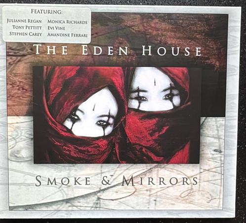 THE EDEN HOUSE, Smoke & Mirrors, digipack 10 tracks, Prog., Cd's en Dvd's, Cd's | Rock, Zo goed als nieuw, Progressive, Verzenden