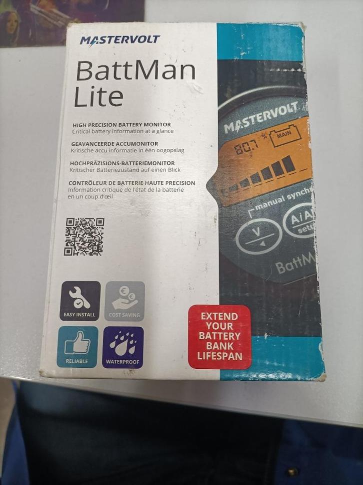 Mastervolt battman lite, Watersport en Boten, Navigatiemiddelen en Scheepselektronica, Nieuw, Overige typen, Ophalen of Verzenden