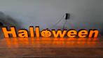 Halloween decoratie LED letters, doosletters, Verzenden, Zo goed als nieuw, Lichtbak of (neon) lamp