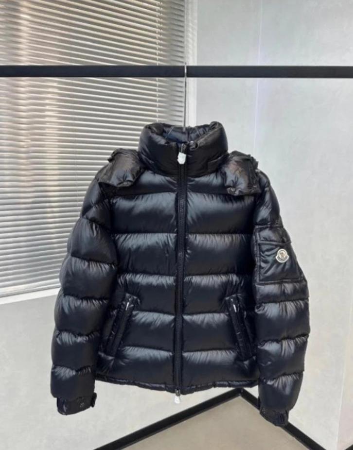 Moncler Maya Winterjas | Maat S T/M XXL | Zwart, Kleding | Heren, Jassen | Winter, Nieuw, Overige maten, Zwart, Verzenden