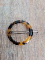 Nieuw! Haarspeld rond panter print bruin/zwart, Ophalen of Verzenden, Nieuw, Haarspeld