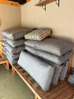 Loungebank kussens / Palletkussens - 5 setjes grijs, Ophalen, Gebruikt