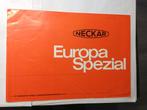 Neckar Europ Spezial folder  NL 8 blz 1964 Fiat, Boeken, Auto's | Folders en Tijdschriften, Ophalen of Verzenden, Nieuw, Overige merken