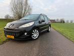 Peugeot 207 1.6 16V SW Outdoor 2011 Zwart trekhaak!!!, Voorwielaandrijving, 4 cilinders, Zwart, Origineel Nederlands