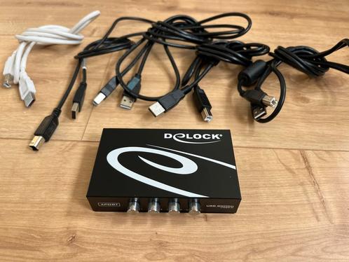 Delock USB Switch, Computers en Software, Overige Computers en Software, Gebruikt, Ophalen