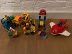 Duplo set graafmachine en vliegveld, Ophalen, Zo goed als nieuw, Duplo