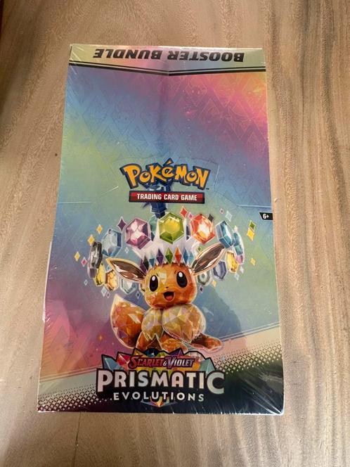 Prismatic evolutions booster bumdel display, Spelcomputers en Games, Games | Overige, Zo goed als nieuw, 1 speler, Ophalen of Verzenden