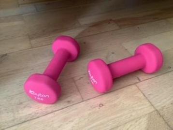 Kaytan dumbbells halters 1 kg voor arm oefeningen set 2 st beschikbaar voor biedingen