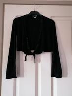 Leuk zwart kleurig bolero vestje, Ophalen of Verzenden, Zo goed als nieuw, Maat 38/40 (M), Zwart