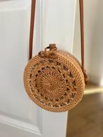 Rotan tasje, Sieraden, Tassen en Uiterlijk, Tassen | Schoudertassen, Ophalen of Verzenden, Gebruikt, Bruin, Overige merken