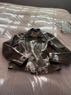 Bruine leren jas - Maat s, Kleding | Dames, Ophalen of Verzenden, Gedragen, Maat 38/40 (M), Bruin