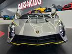 Kinderauto Lamborghini Autentica - soft start - leren zit-RC, Ophalen of Verzenden, Nieuw