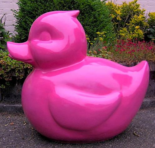 badeend  XXL  pinguïn katten tuinbeelden, Tuin en Terras, Tuinbeelden, Nieuw, Dierenbeeld, Kunststof, Ophalen of Verzenden